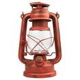 NEBO Retro LED Lantern – 100 Lumen Red Metal Battery-Operated Vintage-Style Light for Camping and Emergency Use