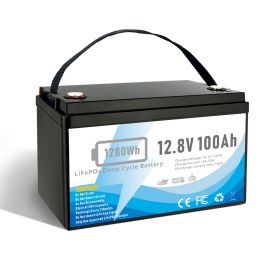 In stock 12V lithium battery 12V100AH RV lithium battery outdoor lithium battery LiFePO4 energy storage battery